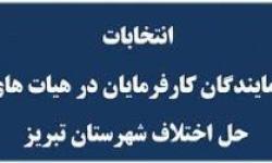 انتخابات نمایندگان کارفرمایان استان در هیئت های حل اختلاف اداره کل تعاون، کار و رفاه اجتماعی